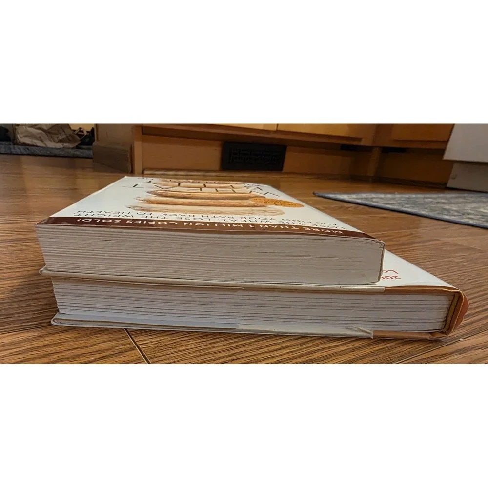 Wheat Belly Paperback Book And Wheat Belly Cookbook hardback by Wiliam Davis MD‎